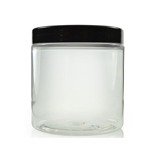Polyjar Plastic Jar 250ml Clear - Including 70mm Lid