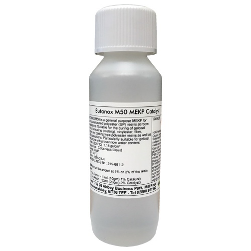 Butanox M50 Catalyst (MEKP) - 130ml