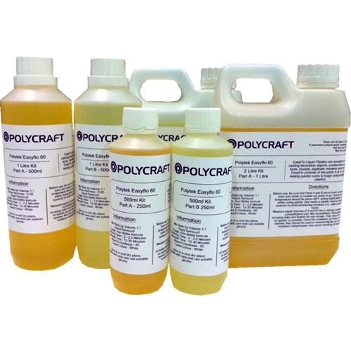 Polytek EasyFlo 60 Polyurethane Liquid Plastic Casting Resin mbfg.co.uk