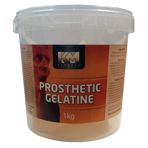 KM Effects Prosthetic Gelatine 1kg mbfg.co.uk