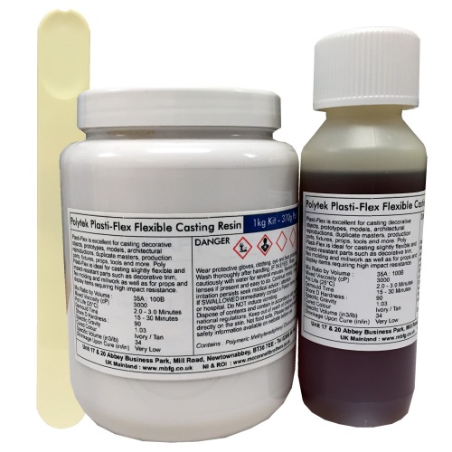 Polytek PlastiFlex Flexible Casting Resin mbfg.co.uk