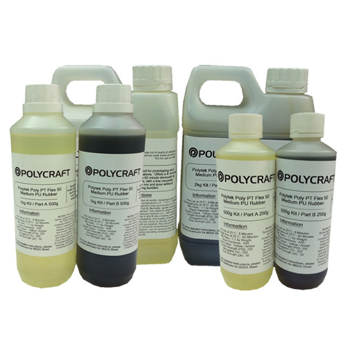 Polytek Poly PT Flex 50 Liquid Casting Rubber mbfg.co.uk