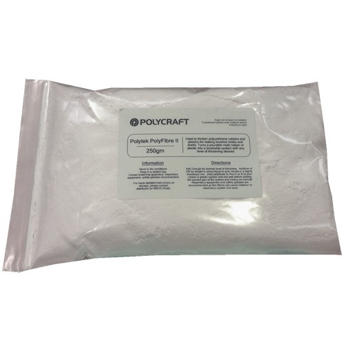 Polytek PolyFibre II Polyurethane Thickening Fibres For Rubber