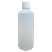 500ml Natural HDPE Plastic Bottle & Child Resistant Cap 28mm Cap