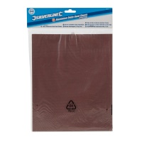 Aluminium Oxide Sand Paper Sheets 10pc Assorted
