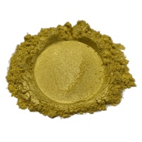 Polycraft Pearlescent Mica Pigment Powder - Yellow