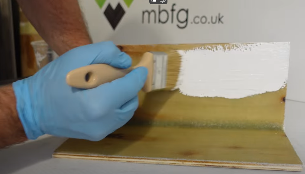 Coating Fibreglass Laminated Plywood with Polyester Topcoat (Flocoat)