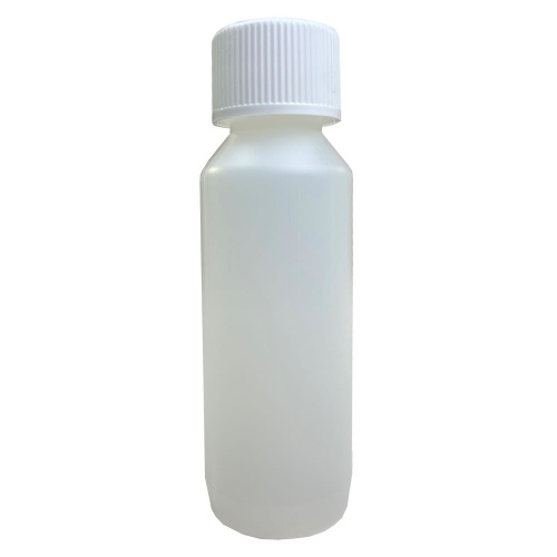 125ml Natural HDPE Plastic Bottle & Child Resistant Cap 28mm Cap