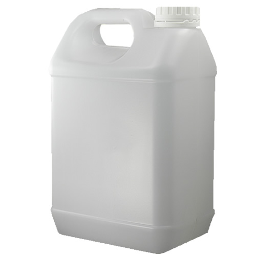 2 Litre Natural HDPE Plastic Jerrican & TE/Tamper Evident 38mm Cap