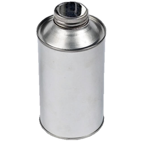 500ml Metal Cone Top Tin With 38mm Screw-Neck Metal Cap (Empty)