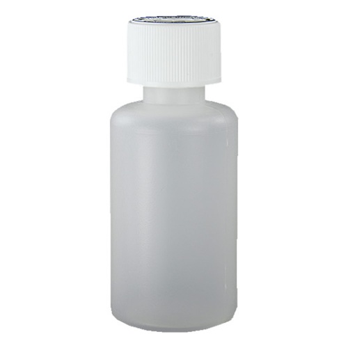 50ml Natural HDPE Plastic Bottle & Child Resistant Cap 20mm Cap