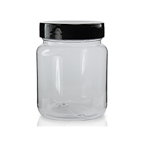 65ml Clear Screw Top Jar & 38mm Lid