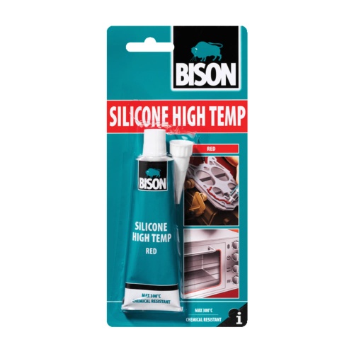 Bison Silicone High Temperature Sealant - 60ml