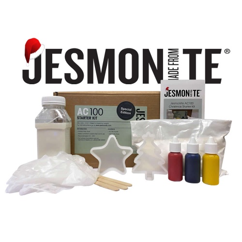 Jesmonite AC100 Christmas Starter Kit / Water Based Casting Resin System