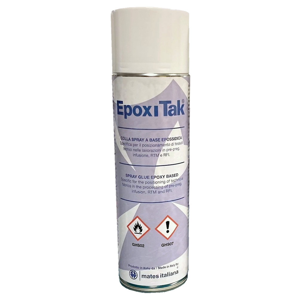 Colle en spray pour l'infusion et RTM (compatible polyester