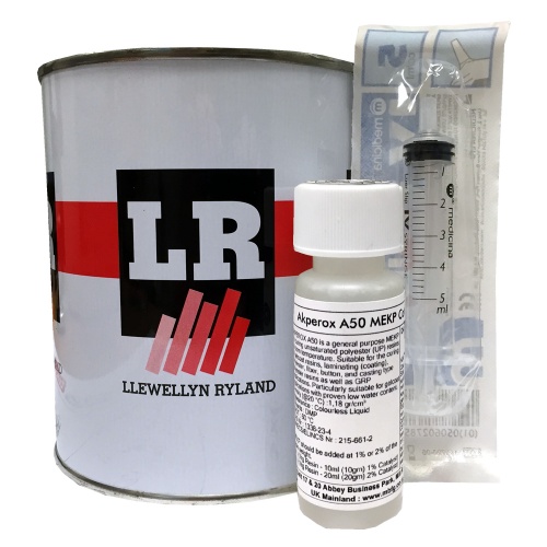 LR GC100H Clear / Pigmentable Brush Gelcoat - 500g