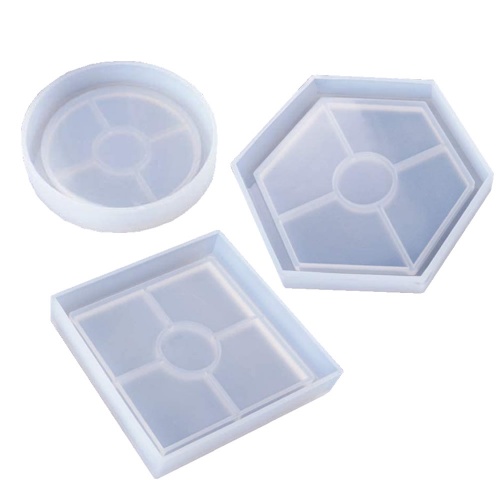 Translucent Silicone Coaster Moulds