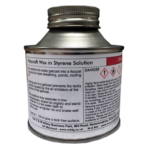 Wax in Styrene Solution  - 100ml