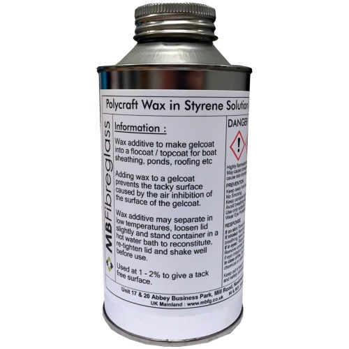 Wax in Styrene Solution - 500ml