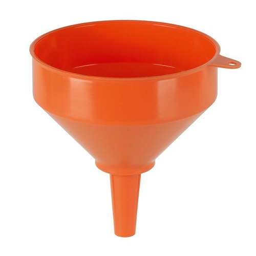 Large Plastic Funnel with Grip Tab - 250mm