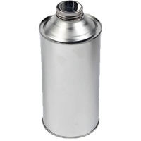1 Litre Metal Cone Top Tin With 38mm Screw-Neck Metal Cap (Empty)