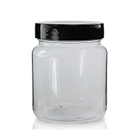 100ml Clear Screw Top Jar & 43mm Lid