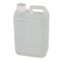 2.5 Litre Natural HDPE Plastic Jerrican & TE/Tamper Evident 38mm Cap