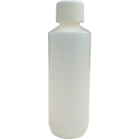 250ml Natural HDPE Plastic Bottle & Child Resistant Cap 28mm Cap
