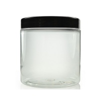 Polyjar Plastic Jar 250ml Natural 70mm Screw Cap
