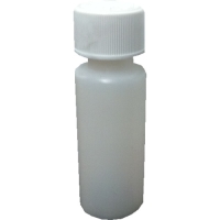 30ml Natural HDPE Plastic Bottle & Child Resistant Cap 20mm Cap