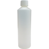 500ml Natural HDPE Plastic Bottle & Child Resistant Cap 28mm Cap