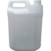 5 Litre Natural HDPE Plastic Jerrican & TE/Tamper Evident 38mm Cap (Empty)