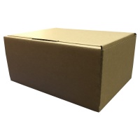 Easypack 002-HD - Small Folded Single Wall Cardboard Packaging Box (L-220mm W-160mm H100mm)