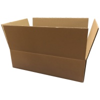 Easypack 017-PB - Large Double Wall Cardboard Packaging Box (L-500mm W-300mm H-140mm)