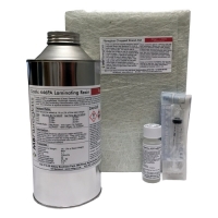 1Kg Fibreglass Repair Kit - Resin & Fibreglass Kit (No Tools)