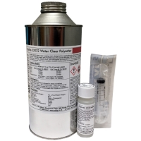 Polylite 32032 Clear Polyester Casting Resin - 1kg - Includes Catalyst & Syringe
