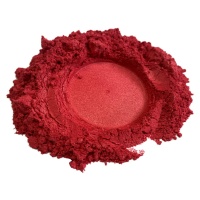 Polycraft Pearlescent Mica Pigment Powder - Red