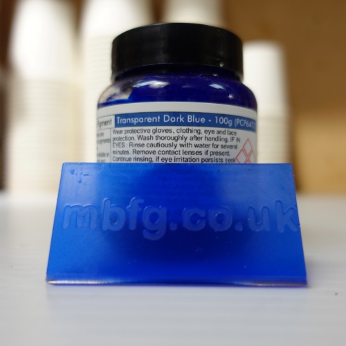 Transparent Dark Blue Polyester Pigment (PCP6472)